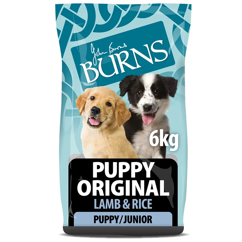 Handla nu Burns Puppy Original - Lamb & Rice - Ekonomipack 2 x 6 kg