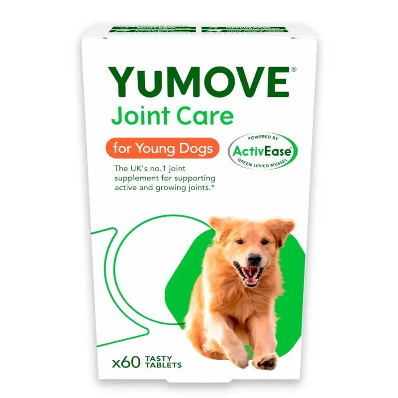 YuMOVE Joint Care Young Dogs - 60 tabletter Premium