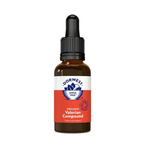 Populär Dorwest Valerian Compound 30 ml för hundar och katter