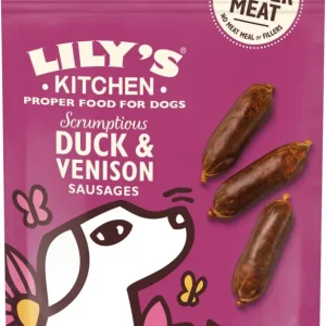 Scrumptious Duck and Venison Sausages Hundgodis - 70 g Trygg betalning
