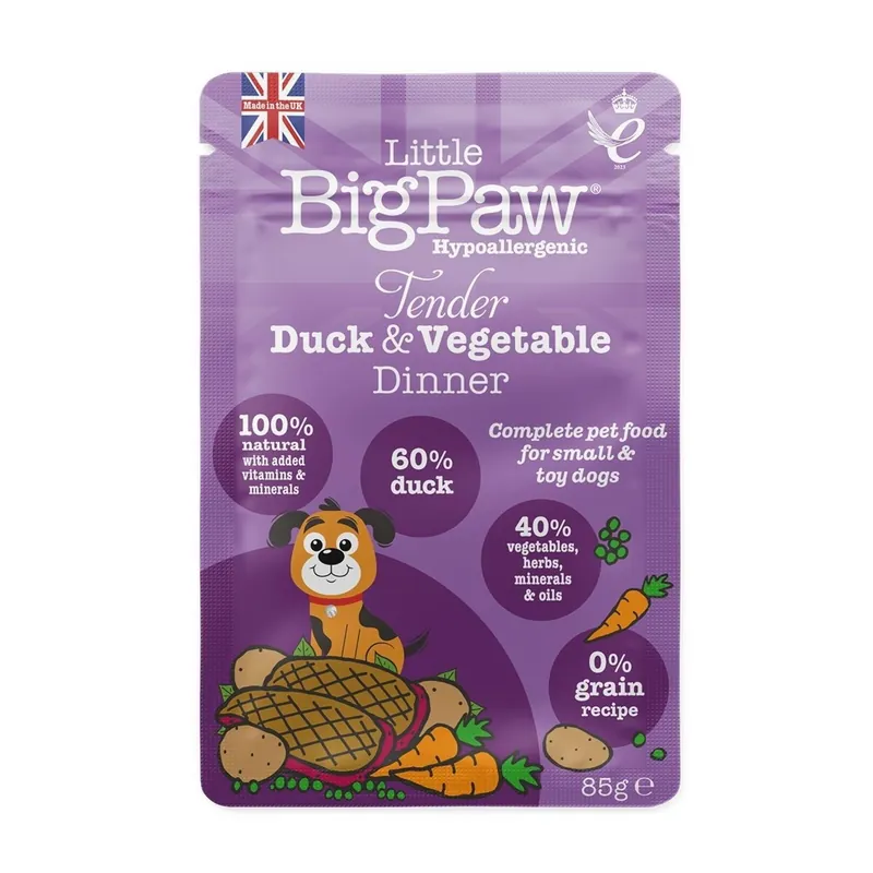 Little BigPaw Tender Duck & Vegetables Dinner Utförsäljning
