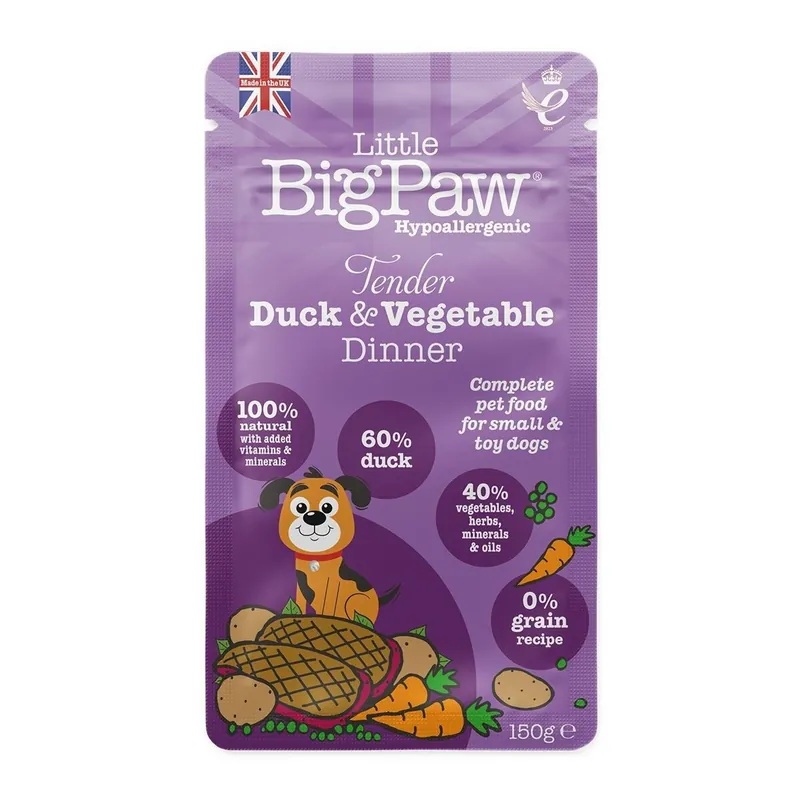 Little BigPaw Tender Duck & Vegetables Dinner Bästa pris