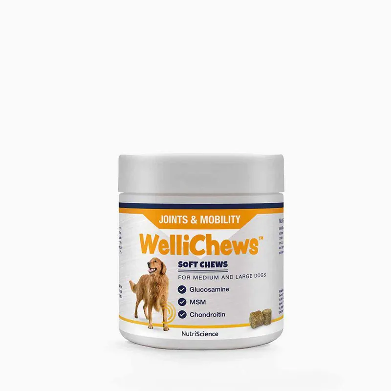 Wellichews Joints & Mobility medium & large breed 60 st för hundar Lågt pris