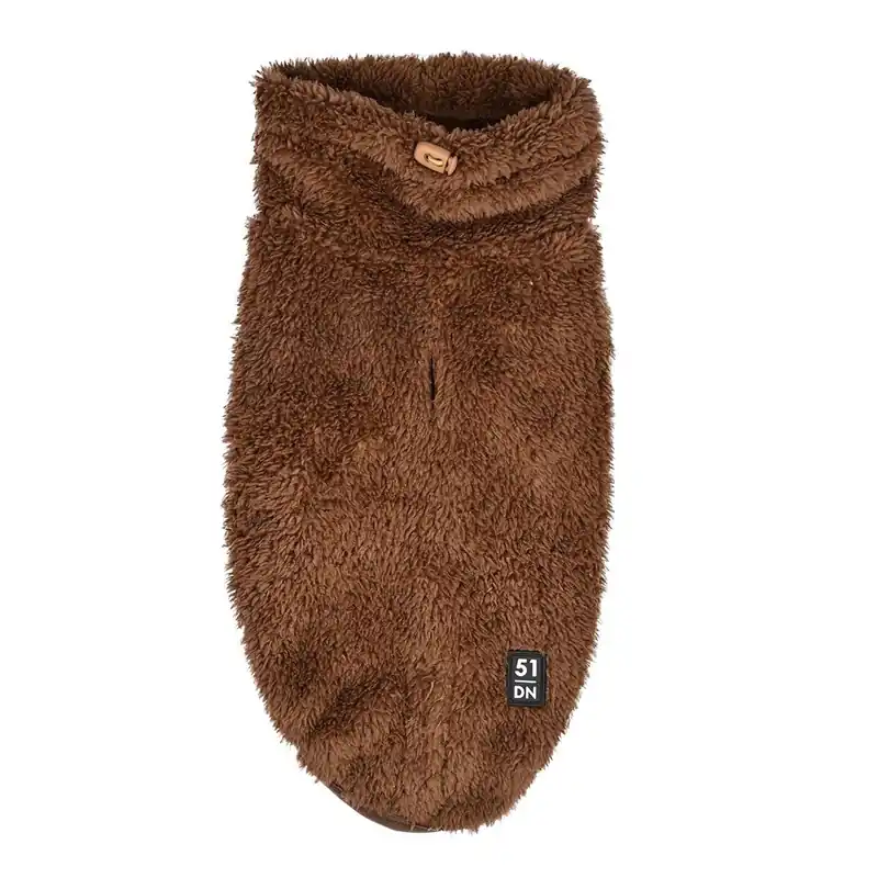 51 Degrees North Turtle Teddy Hundtröja Brun Outlet