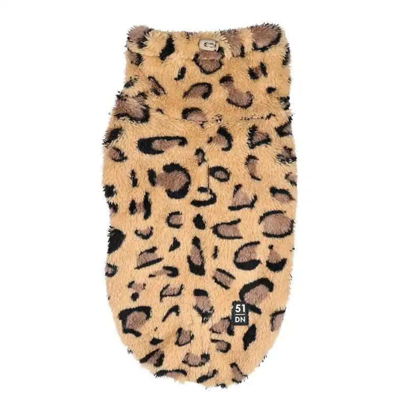 51 Degrees North Turtle Teddy Hundtröja till Tax Leopard Kundfavorit