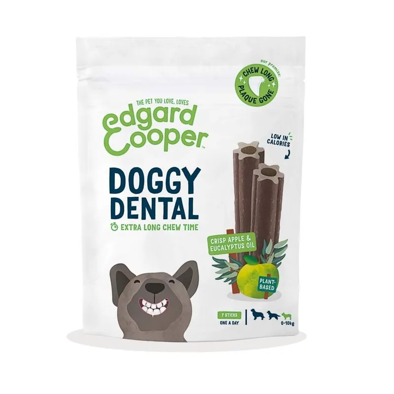 Edgard & Cooper Doggy Dental Tuggpinnar Äpple & Eukalyptus 7-pack Rabatter