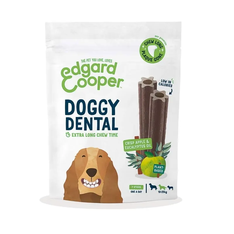Edgard & Cooper Doggy Dental Tuggpinnar Äpple & Eukalyptus 7-pack Beställ idag