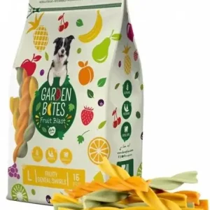 Billigare Duvo+ Garden Bites Fruity Dental Swirls L 15 st 270 g för hundar