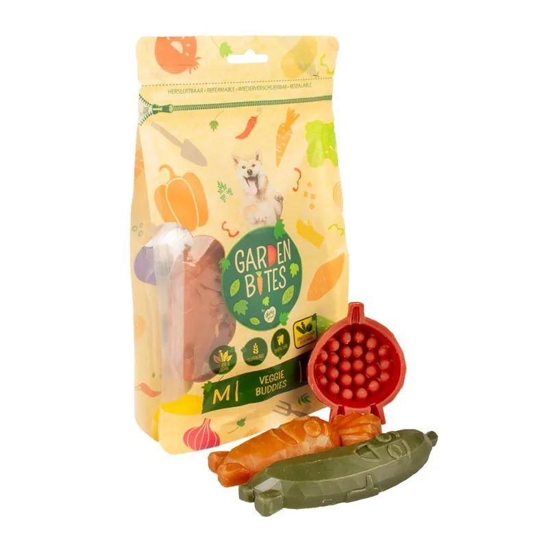 Begränsad tid Garden Bites Veggie Buddies Dentaltugg Small 18 st