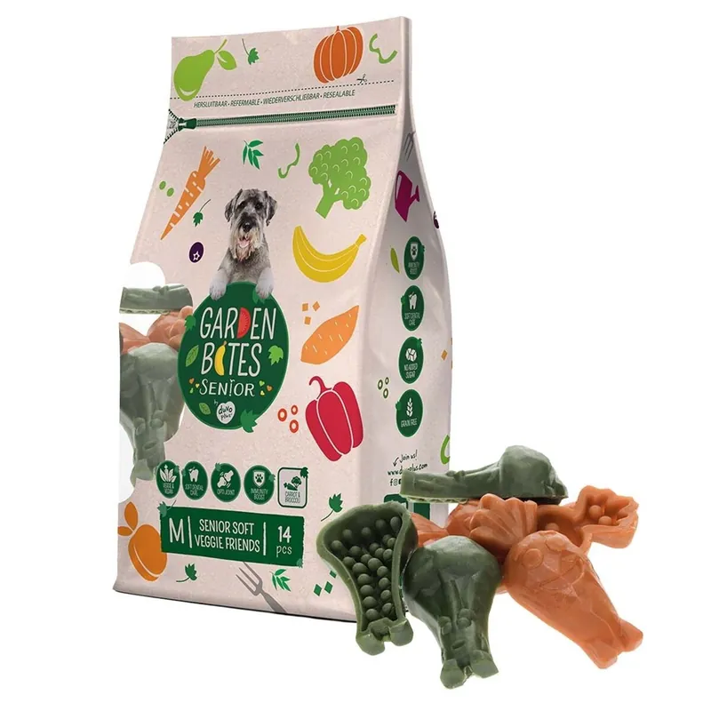 Garden Bites Senior Veggie Friends Dentaltugg Medium Beställ nu
