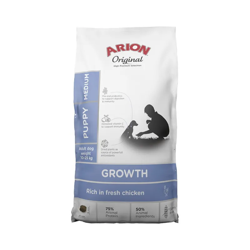 Arion Original Growth Puppy Medium Chicken Expressleverans