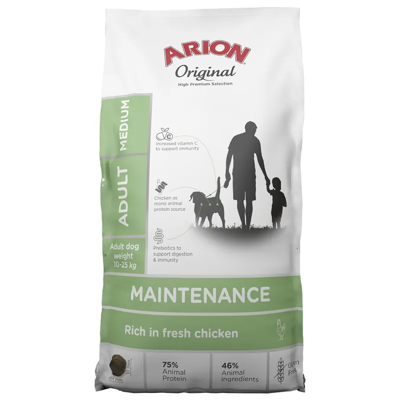 Original Maintenance Medium Torrfoder för Hundar - 12 kg Populär
