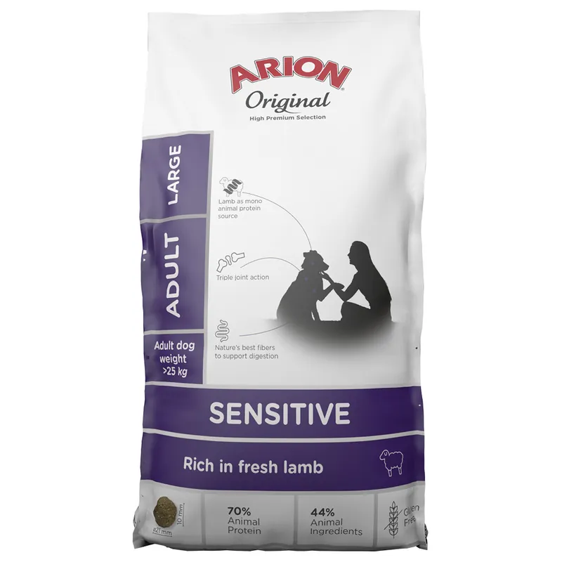 Kampanj Original Sensitive Large Torrfoder för Hundar - 12 kg