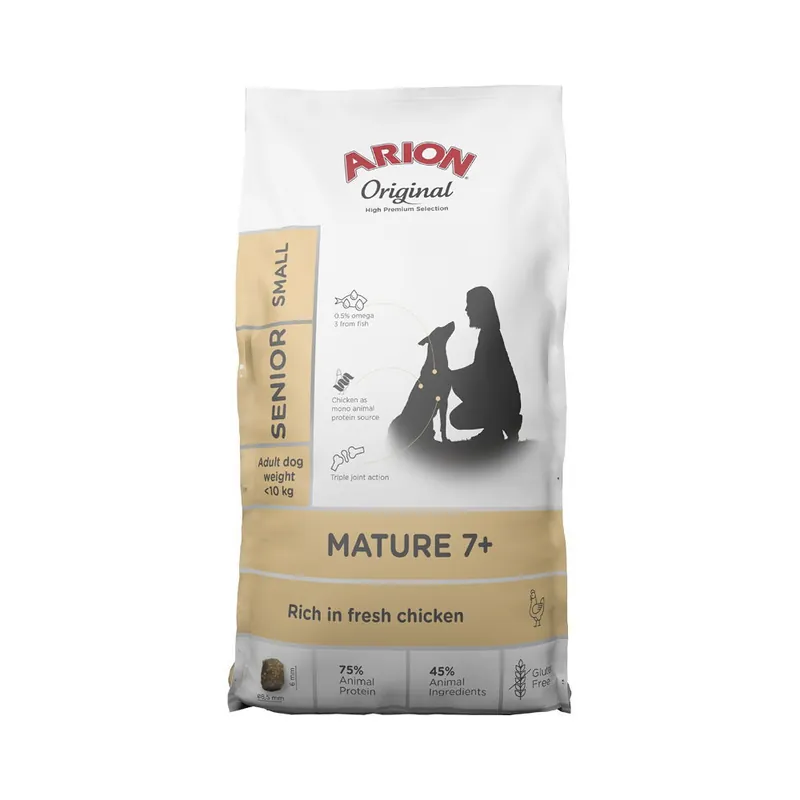 Arion Original Dog Mature 7+ Small Billig