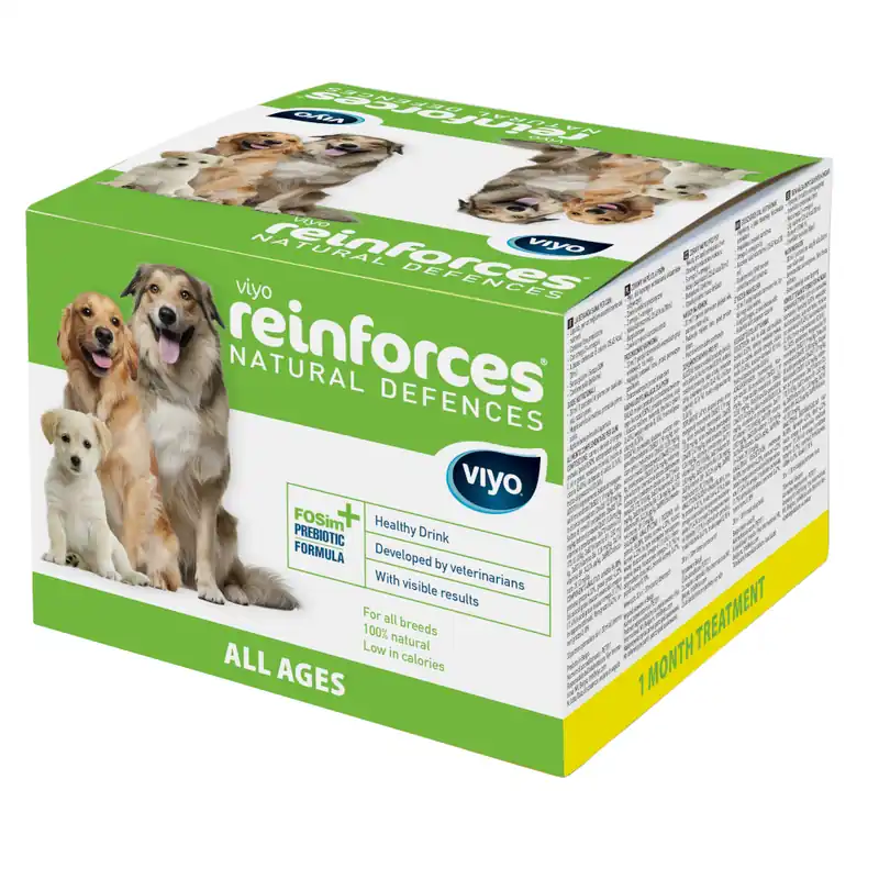 Viyo Reinforces Natural Defences för hundar - 30 x 30 ml Premium