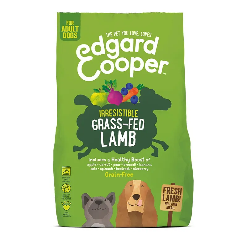 Edgard & Cooper Dog Grain Free Lamm Populärt val