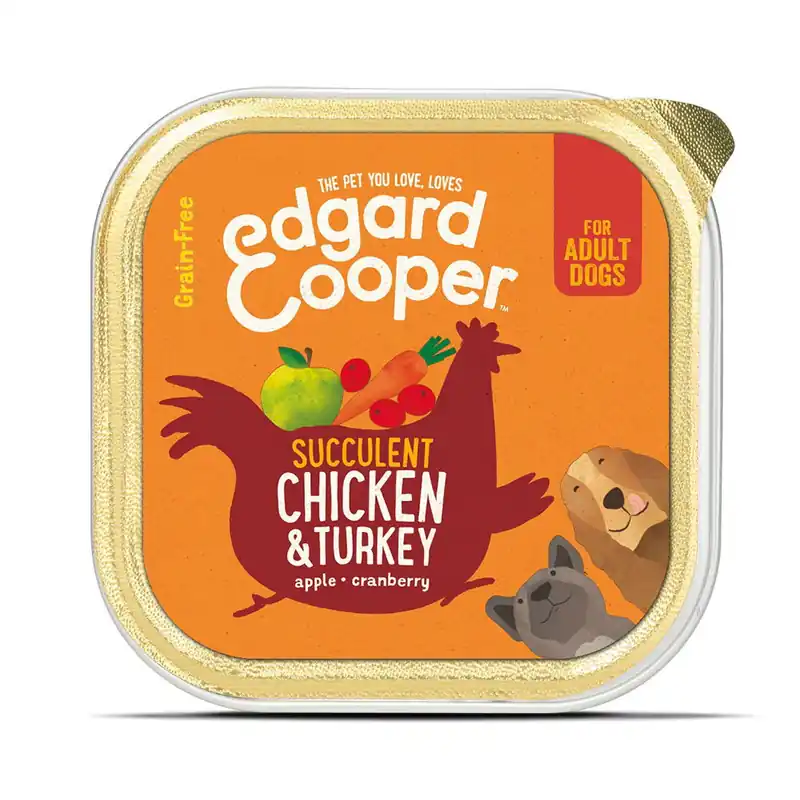 Erbjudande Edgard & Cooper Dog Chicken & Turkey