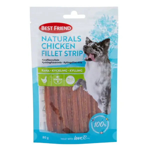Best Friend Naturals kycklingfiléstrimla Fynd