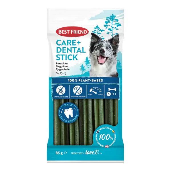 Best Friend Care+ Dental Stick tuggpinne för hundar 12 cm 5 st 85 g Reapris