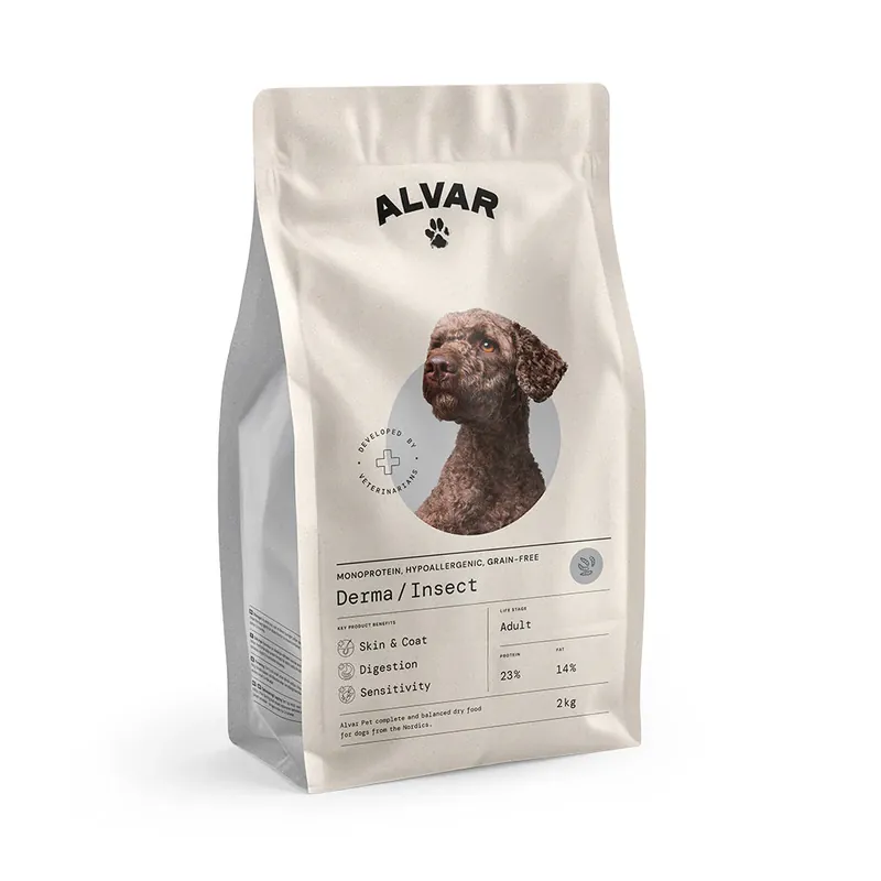Snabb leverans Alvar Pet Derma/Insect torrfoder för hundar
