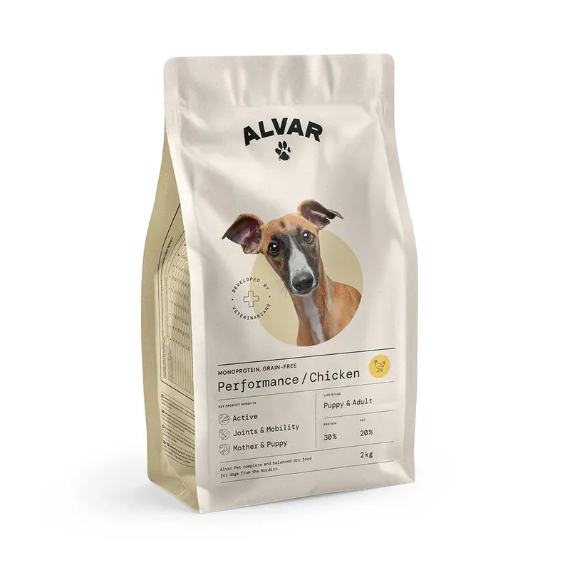Rabatter Alvar Pet Performance/Chicken torrfoder för hundar