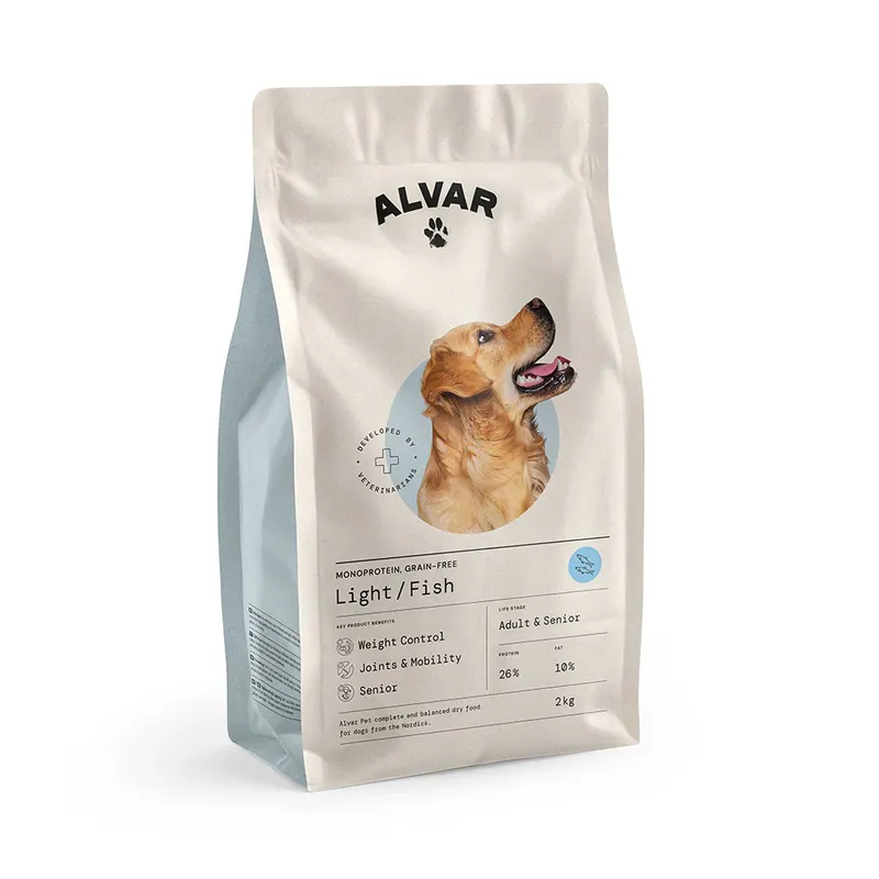 Begränsad tid Alvar Pet Light/Fish torrfoder för hundar