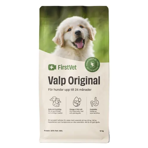 FirstVet Valp Original - för hundar upp till 24 månader - 3 kg Korrekt bäst före nov-26 (står maj-26) Billigare