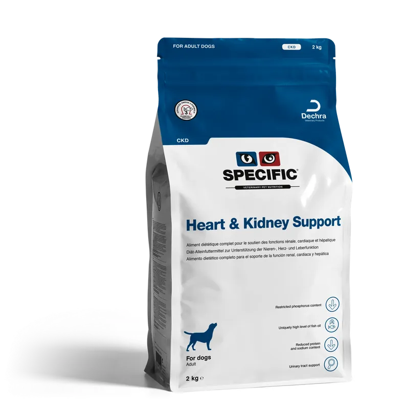 Specific CKD Heart & Kidney Support för Hund Snabb leverans