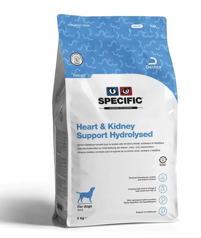 Erbjudande Heart & Kidney Support Hydrolysed CKD-HY hundfoder - 4 kg
