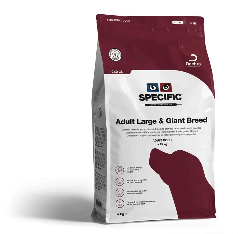 Adult Large & Gigant Breed CXD-XL hundfoder - 4 kg Sänkt pris