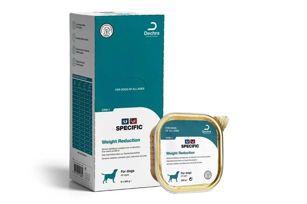 Begränsat antal Specific CRW-1 Weight Reduction för Hund 6 x 300 g