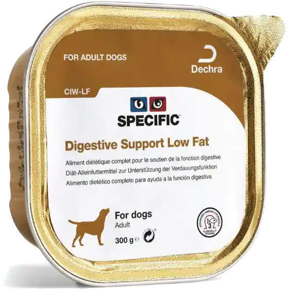 Expressleverans CIW-LF Digestive Support Low Fat 300 g - Hund - Hundmat & hundfoder - Veterinärvåtfoder för hund - Specific - ZOO.se