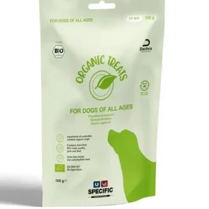 Handla nu CT-BIO Organic Treats Hundgodis - 100 g