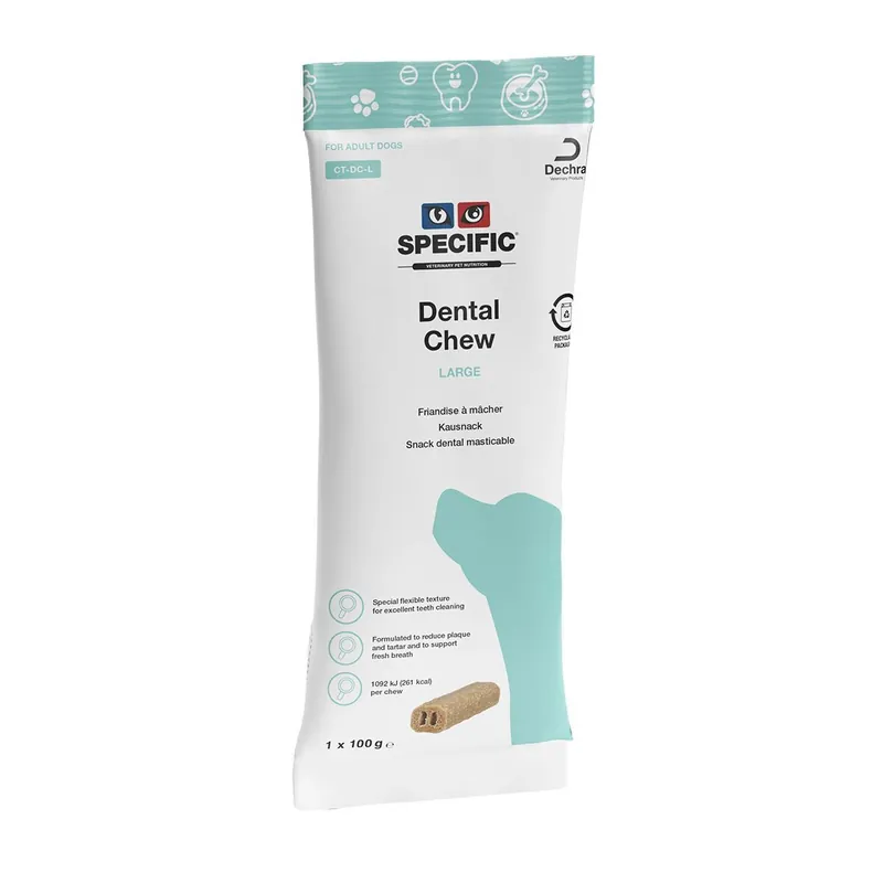 Begränsat antal Specific Dog CT-DC-L Dental Chew Large 100 g