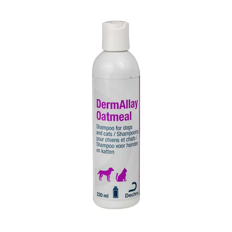 DermAllay Havreschampo 230 ml för hund och katt Utförsäljning