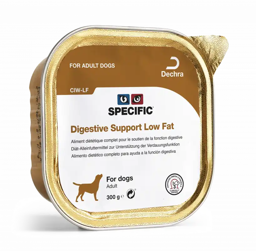 Billigare Specific CIW-LF Digestive Support Low Fat för hundar 300 g PROVFÖRPACKNING