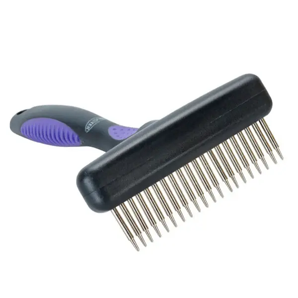 Buster Flexible Undercoat Rake – large, korta piggar för hundar Populärt val