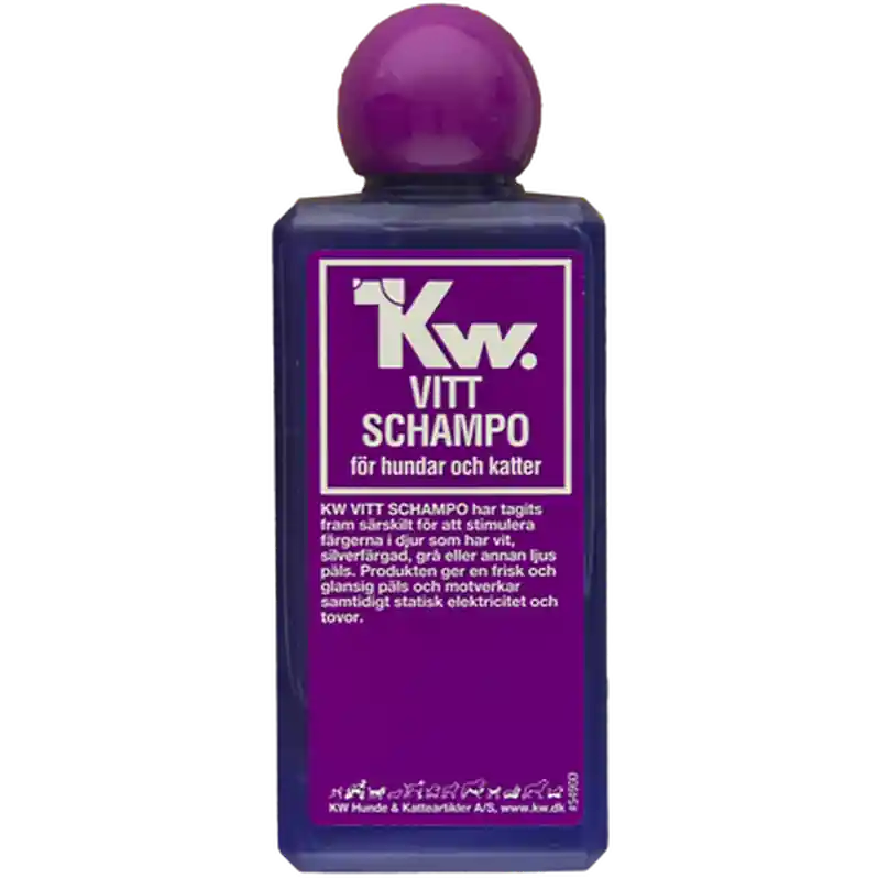 Shampoo Ljusa Pälsar 200 ml - Hund - Pälsvård Trim & Hundbad - Hundschampo - KW - ZOO.se Populärt val