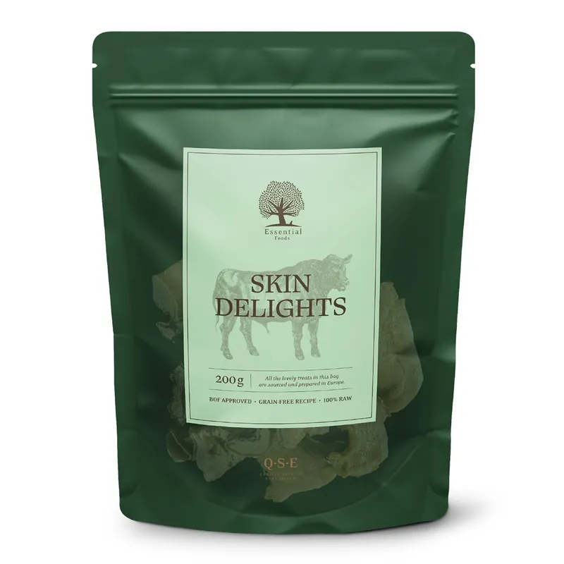 Essential Foods Skin Delights Torkad Oxhud 200 g Rabatter