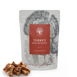 Erbjudande Essential Turkey Mini Delights Hundgodis - 100 g