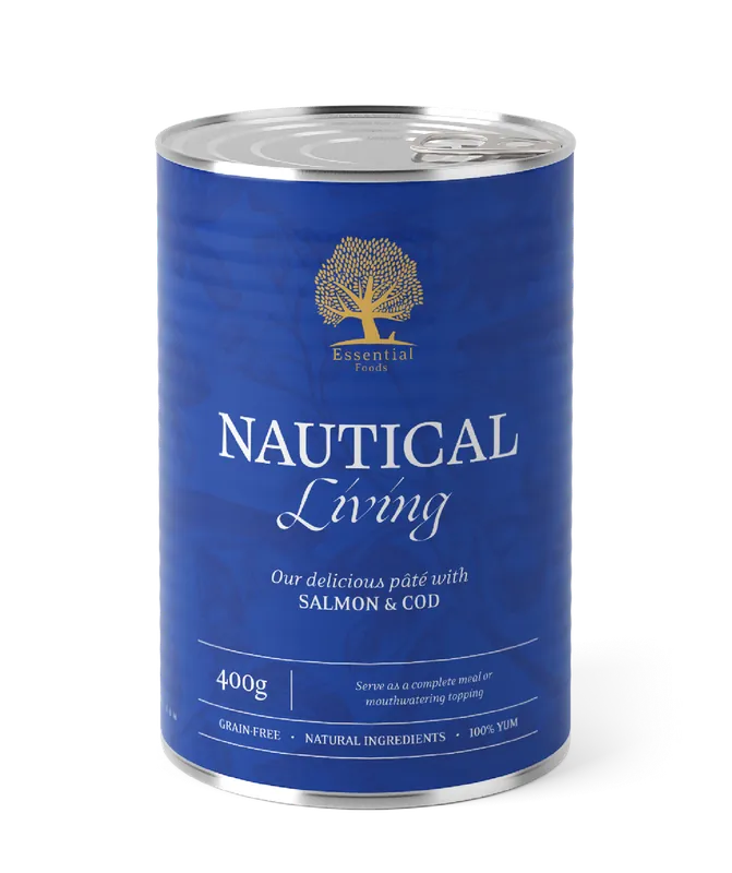 Essential Nautical Living Paté Hundfoder - 6 x 400 g Nedsatt pris