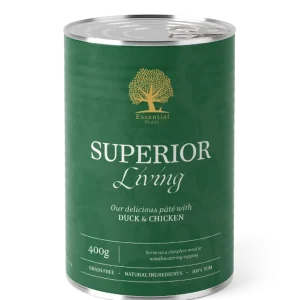 Begränsad tid Essential Superior Living Paté Hundfoder - 6 x 400 g