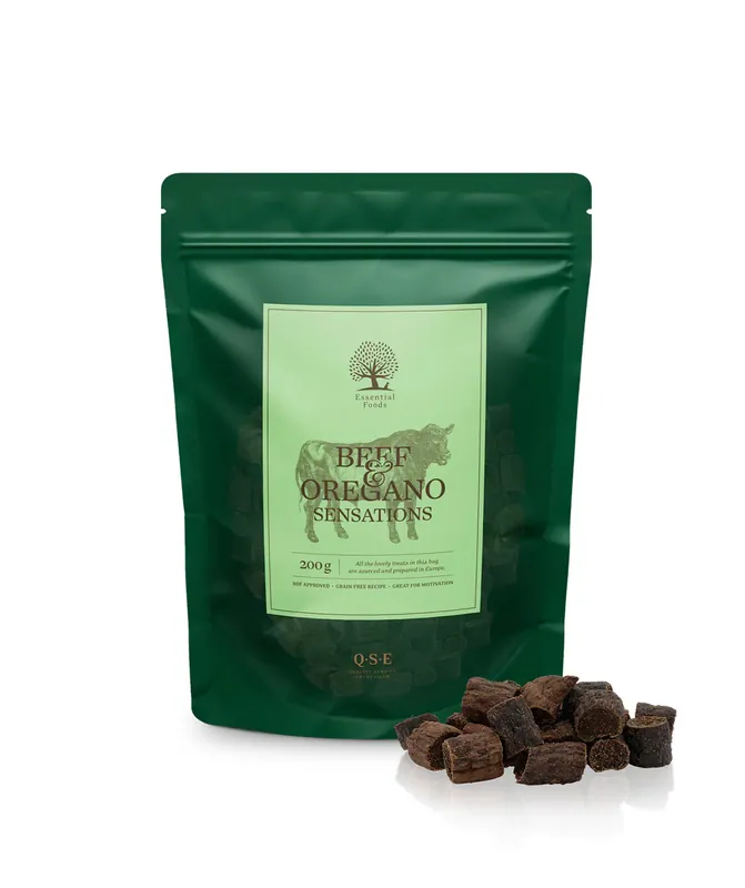 Sänkt pris Essential Beef & Oregano Sensations Hundgodis - 200 g
