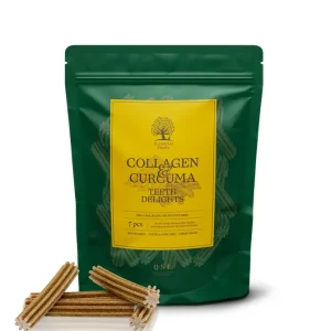 Beställ nu Essential Collagen & Curcuma Teeth Delights Tuggben för Hund - 7 st
