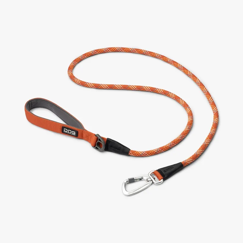 Koppel Dog Copenhagen Urban Rope Leash Orange Sun L Lägg i varukorgen