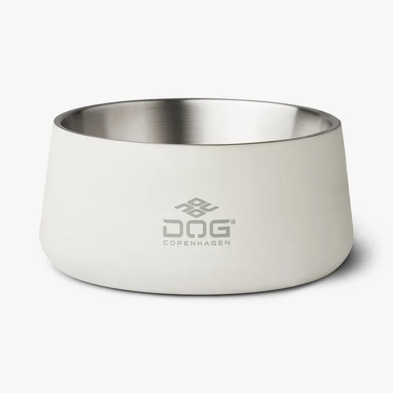Populär Vega Bowl Hundskål - M/L Off White
