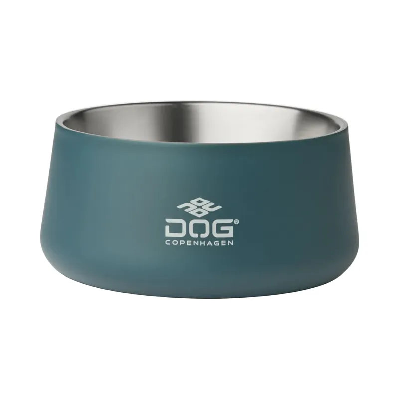 Dog Copenhagen Vega Bowl Petrol Blue - S/M / Petrol Blue Trygg betalning
