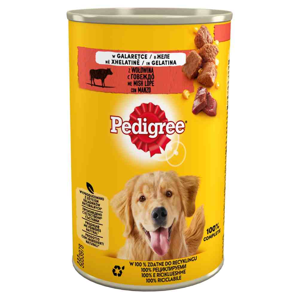 Ekonomipack Pedigree Adult Classic 24 x 400 g - Nötkött Sänkt pris