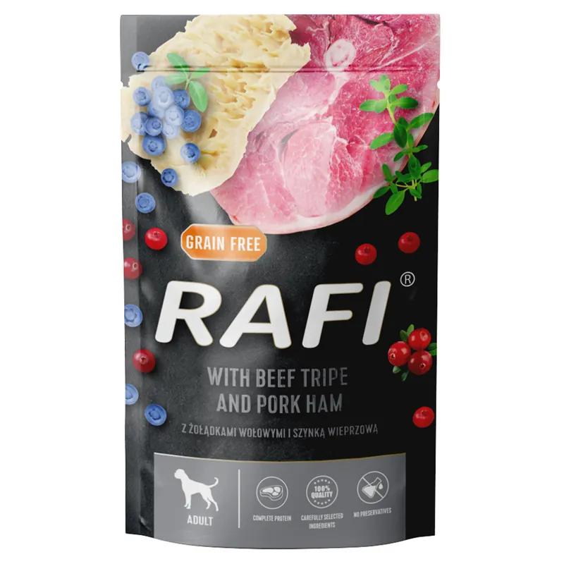 Ekonomipack Rafi Dog 20 x 500 g - Nötvåm Nedsatt pris