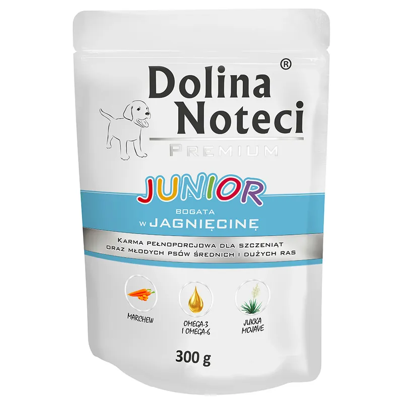 Dolina Noteci Junior 10 x 300 g - Rikt på lammkött prisnedsättning